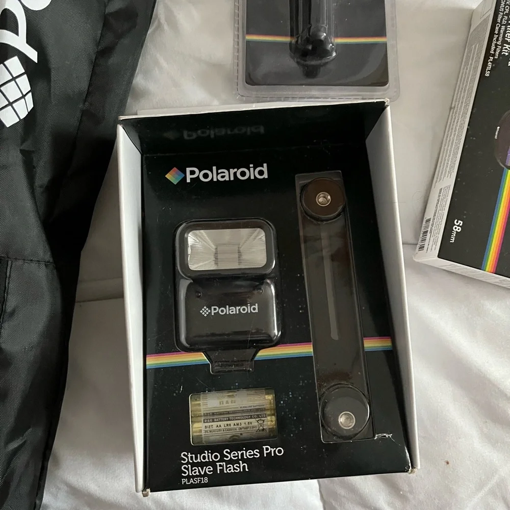 Polaroid Studio Series Pro Slave Flash Kit in Black